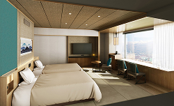 西の館 和モダンツイン（36㎡）アルプスビュー