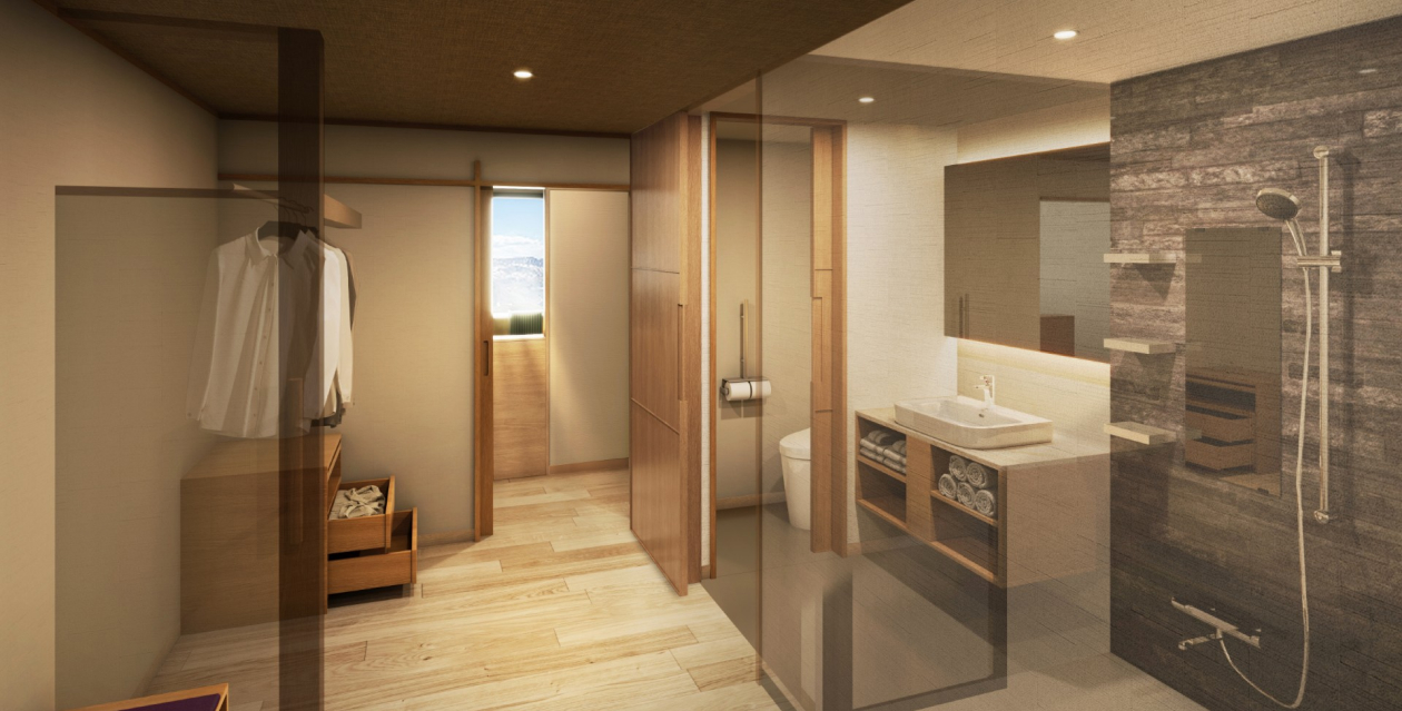 西の館 和モダンツイン（36㎡）アルプスビュー